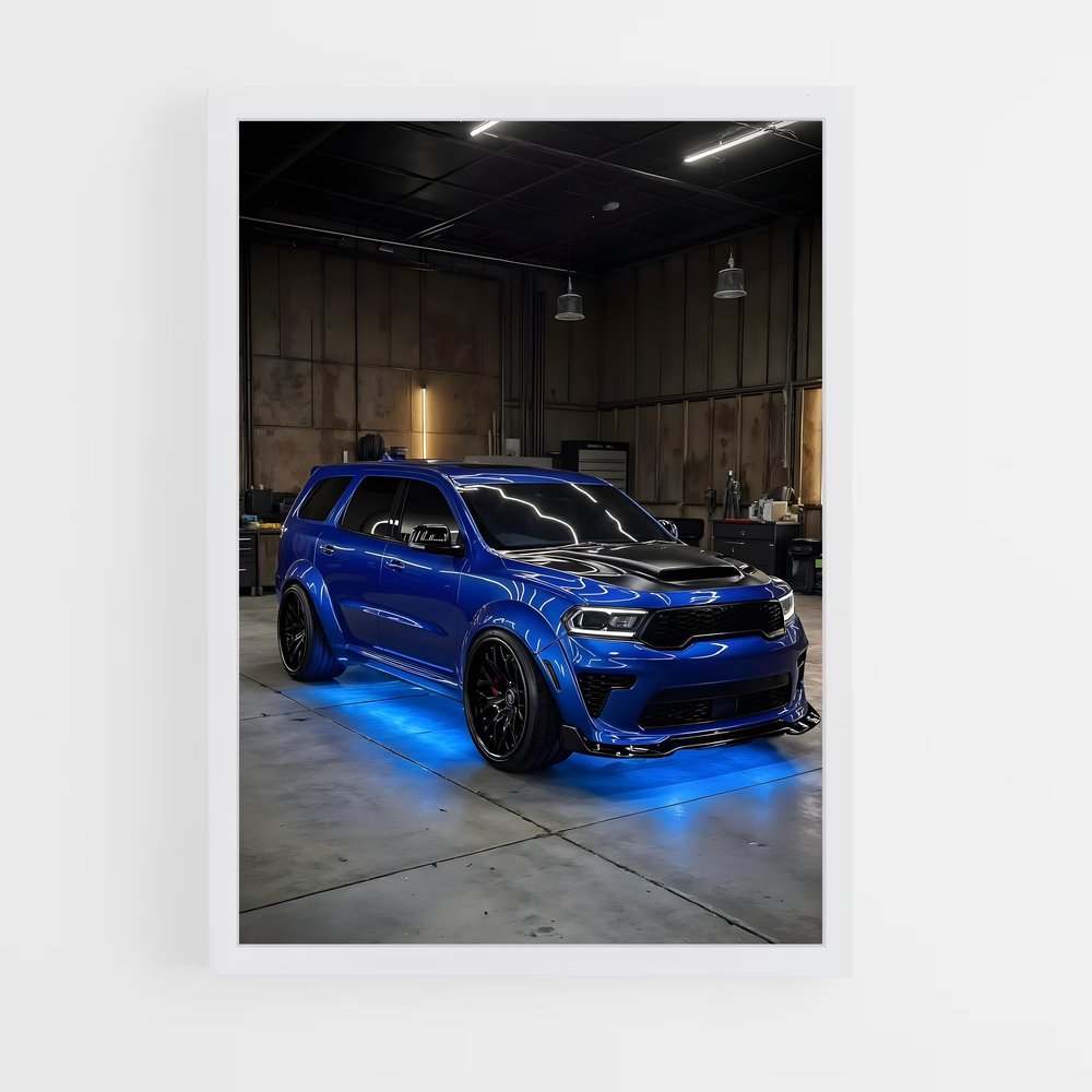 Poster Durango hellcat – affiche Dodge (vue 3)